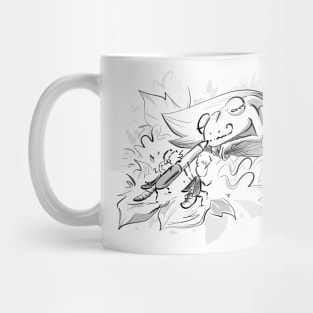 Mischievous Little Bugs & Frog Mug